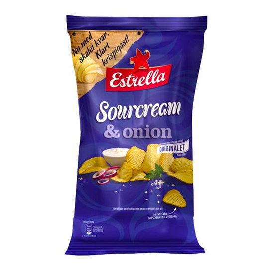 Estrella Sourcream & Onion - 175 gram