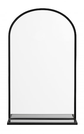 Spegel Iron Med Glashylla