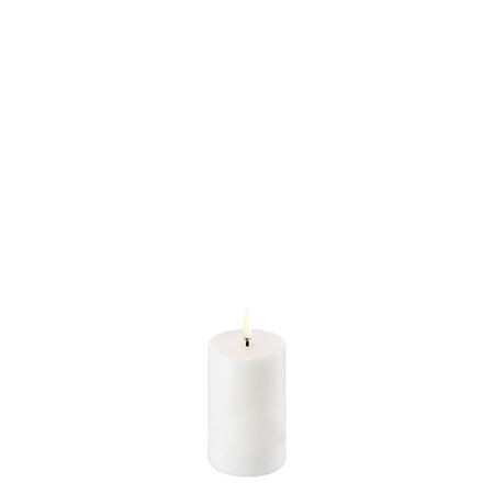 Blockljus Led 7,5 cm Vit