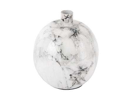 Marble look Ljusstake Large Vit