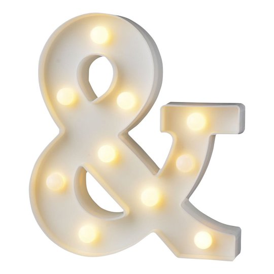 Bokstav med LED-Belysning - Tecken &