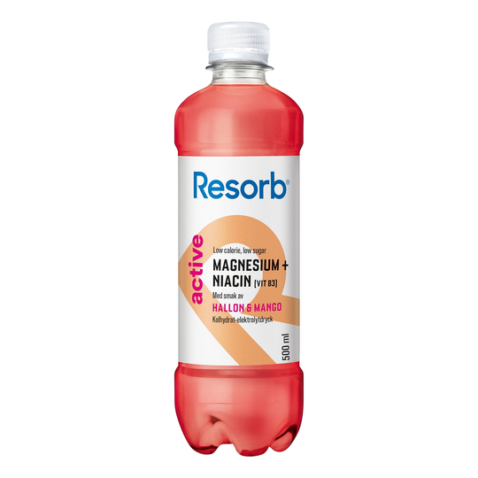 Resorb Active Hallon & Mango - 50 cl