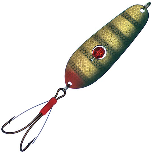 Kuusamo Räsänen pärla, vasskyddad 70 mm/20 g skeddrag
