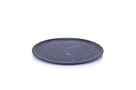 Raw Middagstallrik 28 cm Svart