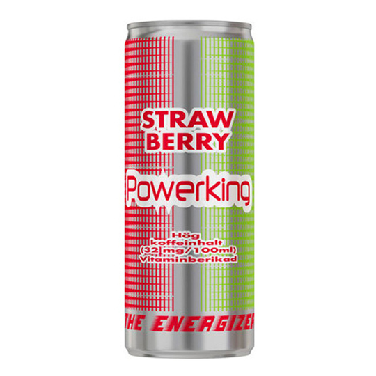 Powerking Energy Strawberry - 1-pack