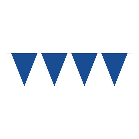 Flaggirlang Blå Stor - 10 m