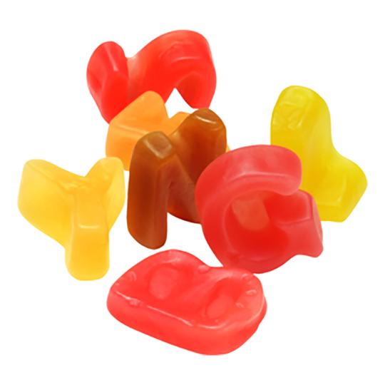 Malaco Fruity Letters Storpack - 3 kg