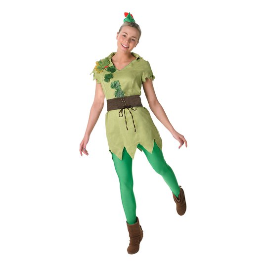 Peter Pan Dam Maskeraddräkt - Small