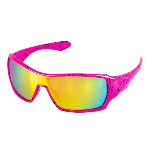 80-tals Glasögon Neonrosa - One size