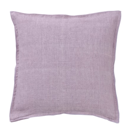 Kuddfodral Linne 50x50 cm Ljuslila