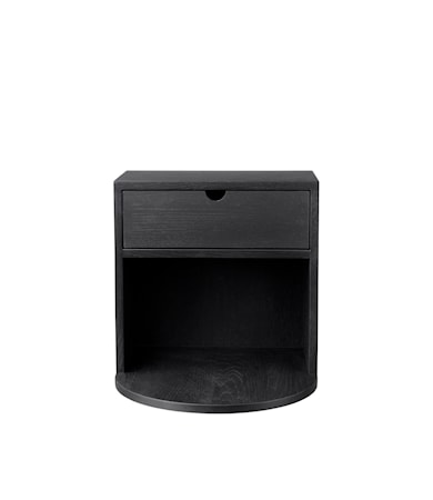 B99 Radius Vägghylla 35 x 35 x 37 Svart