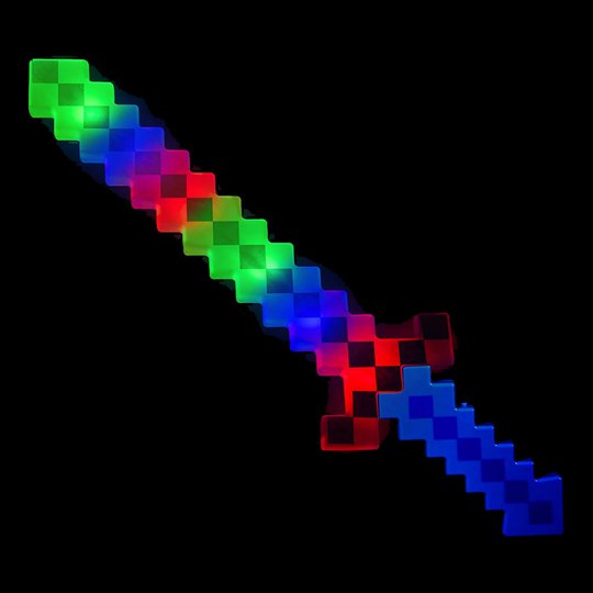 Blinkande Pixel Svärd LED