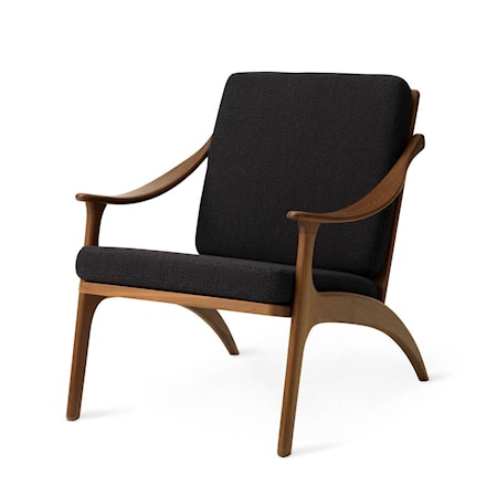 Lean Back Lounge Chair Mocca Teak