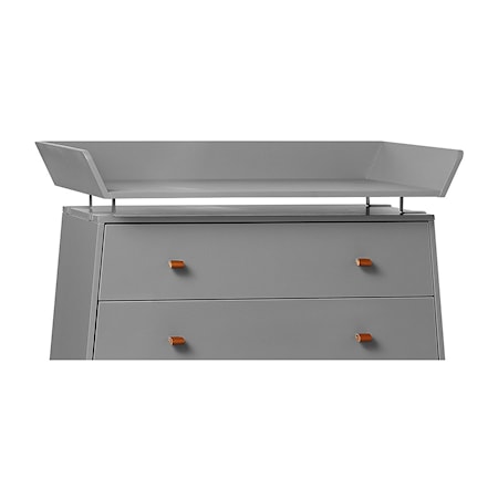 Skötbord till Luna Byrå Grå