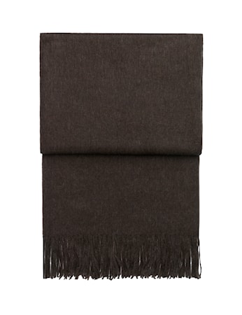 Luxury Pläd Alpackaull Brun