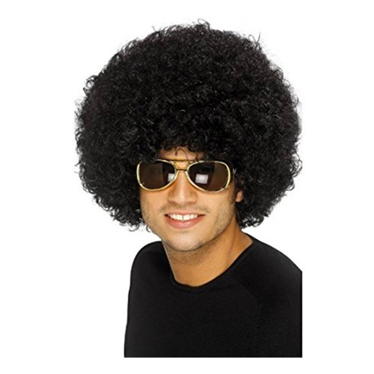 Afroperuk Svart - One size