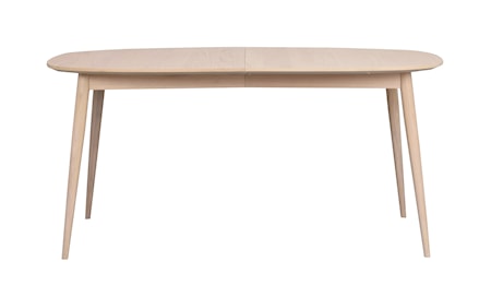 Dawsone Matbord Ovalt vitpigmenterad ek 160x105 cm