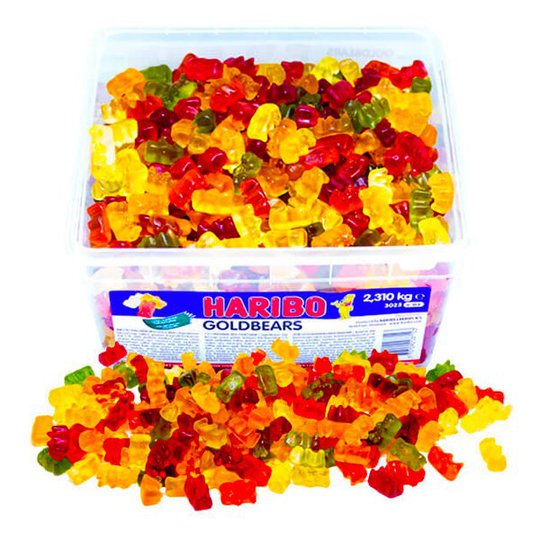 Haribo Guldbamsar Storpack - 2310 gram