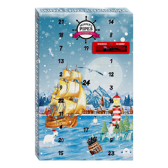 Skippers' Pipe Adventskalender - 452 gram