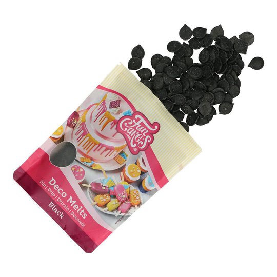 FunCakes Deco Melts - Svart