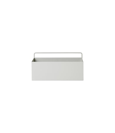 Wall Box Rektangulär Ljusgrå