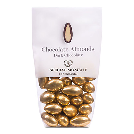 Nuts 'N More Chokladmandlar Guld - 115 gram