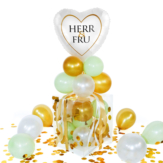 Ballongbox Herr & Fru