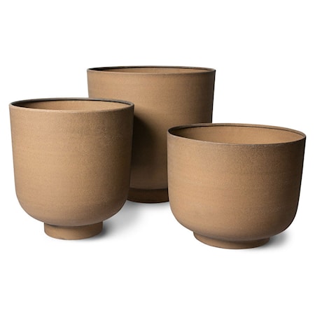 Metallkruka Kamel Set 3 delar