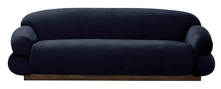 Sof Soffa Mörkblå
