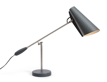 Birdy bordslampa – Grey/metallic