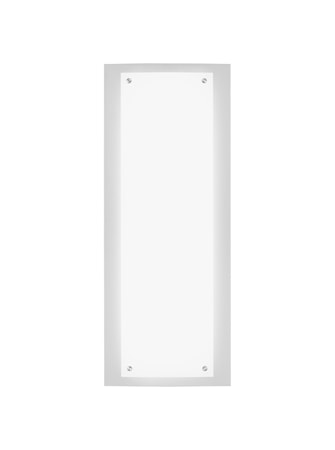 Ultra Vägglampa Aluminiumgrå Glasskärm 70W
