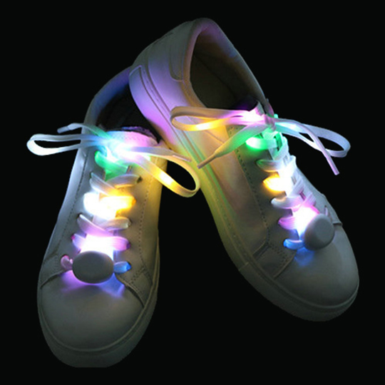 Blinkande Skosnören - Multicolor