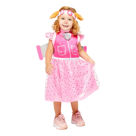 Paw Patrol Skye Deluxe Barn Maskeraddräkt - X-Small