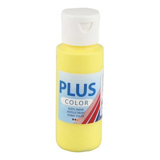 Plus Color Hobbyfärg - Primärgul