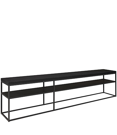 Capulus Mediabänk 140cm Svart