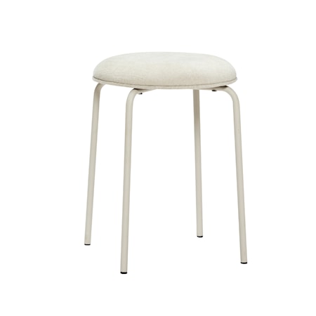 Pall Metall/Textil Grå