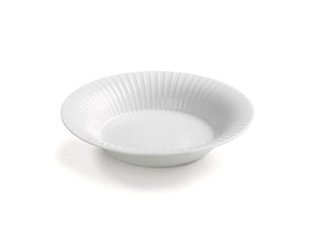 Hammershøi Djup Tallrik Ø21 cm Vit