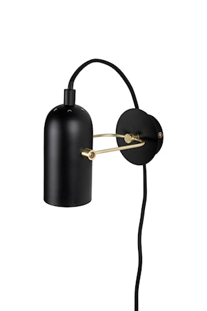 Vägglampa Swan Mini Svart