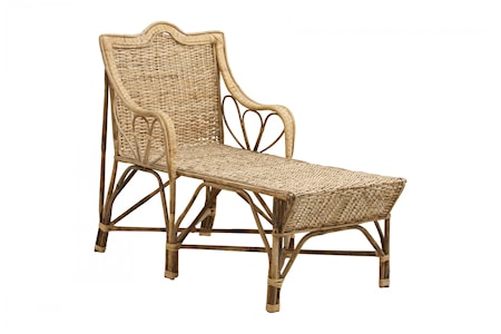 Zeya Rotting Lounge Stol Natural