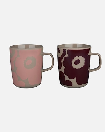Oiva / Unikko Mugg 25 cl Set om 2