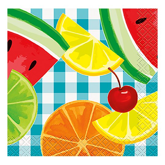 Kaffeservetter Picknick - 16-pack