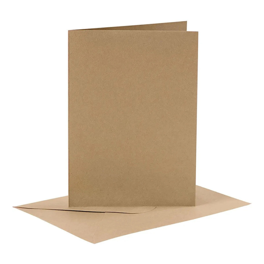 Gratulationskort Natur - 6-pack