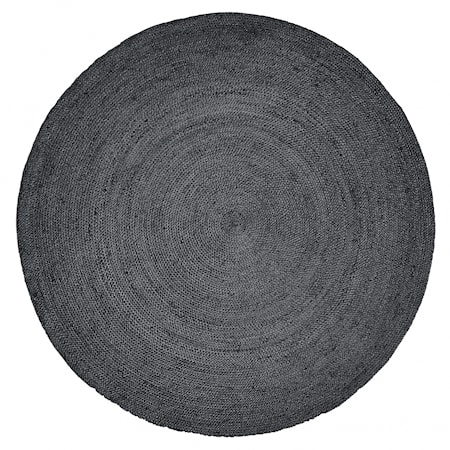 Matta Jute Round Svart