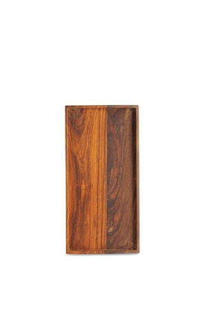 Servico Bricka 20X40 cm Mörkbrun