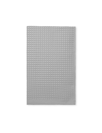Waffel Handduk 50x70cm Grå