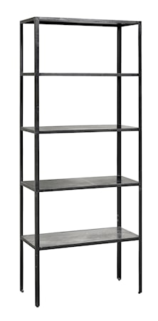 Midnight Hylla Marmorhyllor Svart 180X75Cm