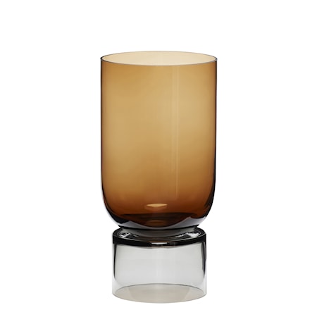 Vas Glas Amer Grå 32x16 cm