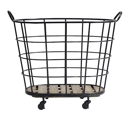 Downtown iron basket