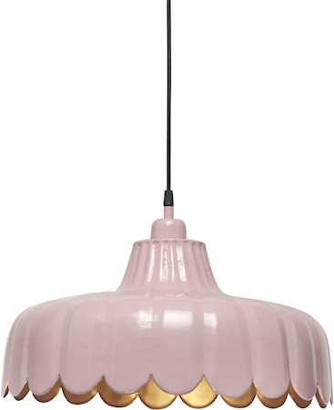 Wells Taklampa Rosa/Guld 43cm