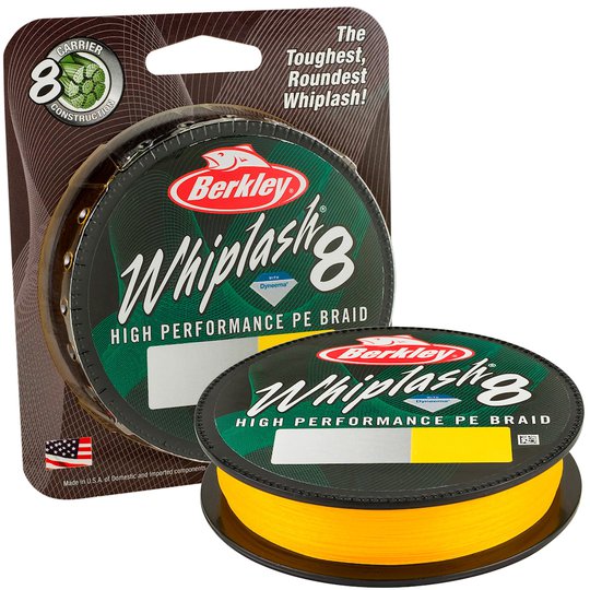 Berkley Whiplash 8 Yellow 150 m flätlina
